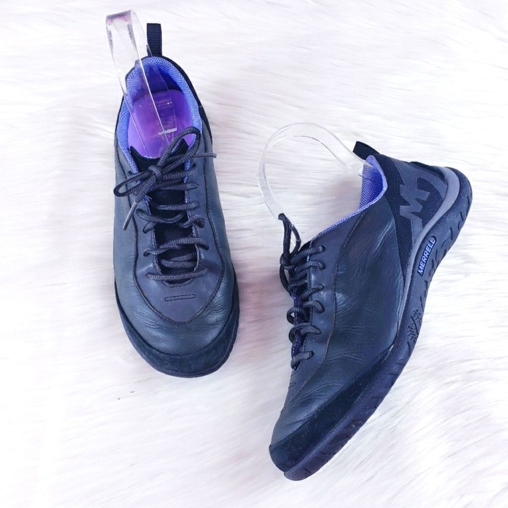 Merrell Enlighten Shine Leather Lace Up Shoes